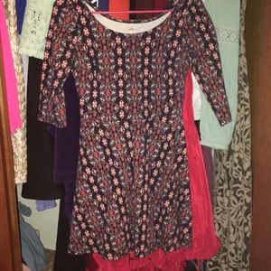 Tribal printed mini dress